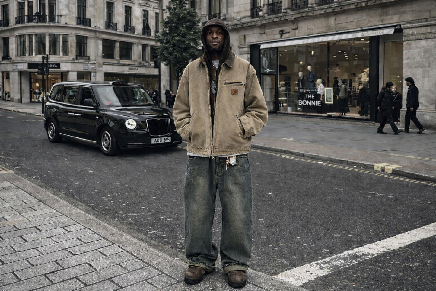 Vintage Khaki Carhartt Jacket